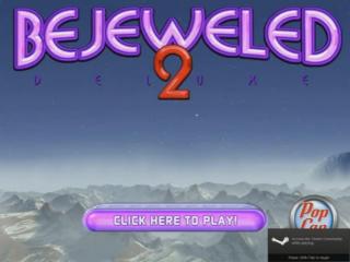 Bejeweled 2 Deluxe Title Screen